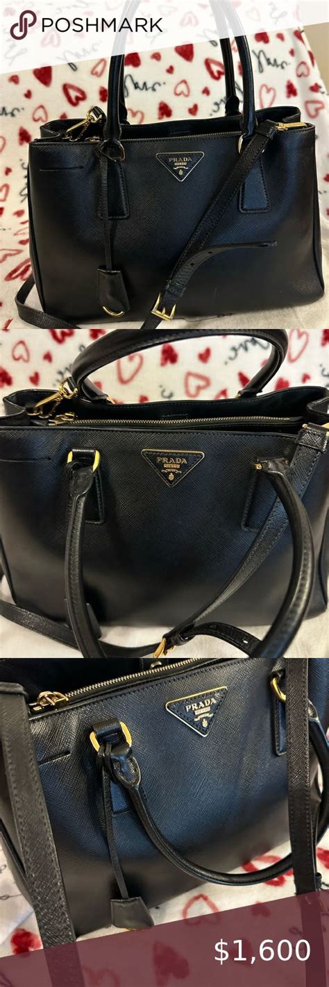 prada saffiano lux leather handbag|authentic Prada saffiano.